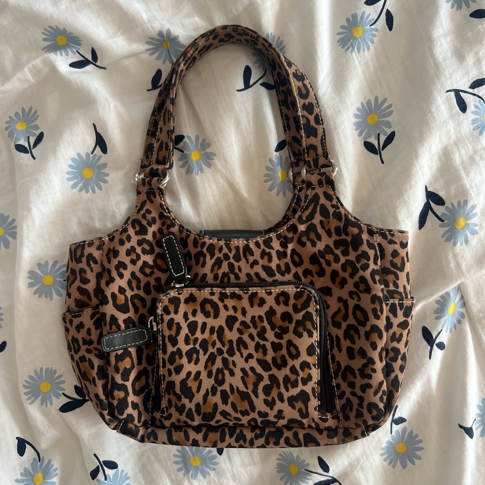 Animal print bag